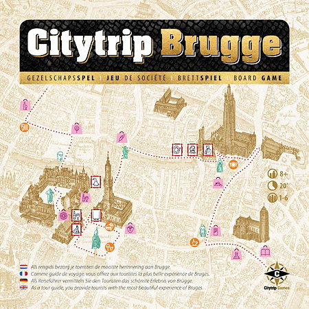 Fluisteren Sijpelen Brochure Citytrip Brugge gezelschapsspel kopen